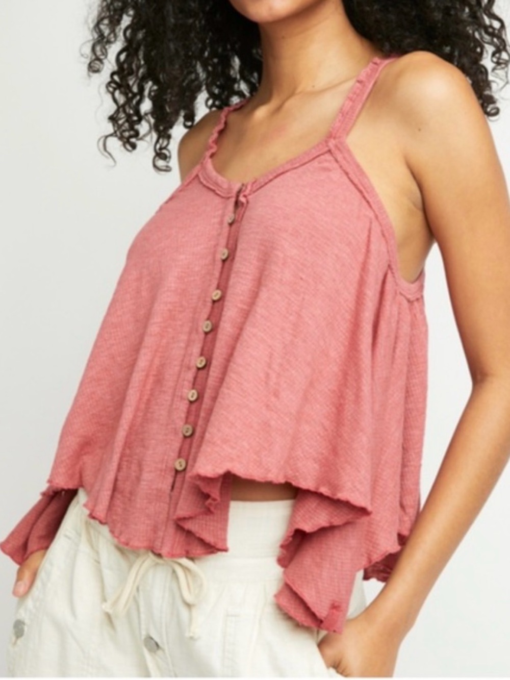 We The Free x Free People Dream Weaver Tank in Rosette XS
